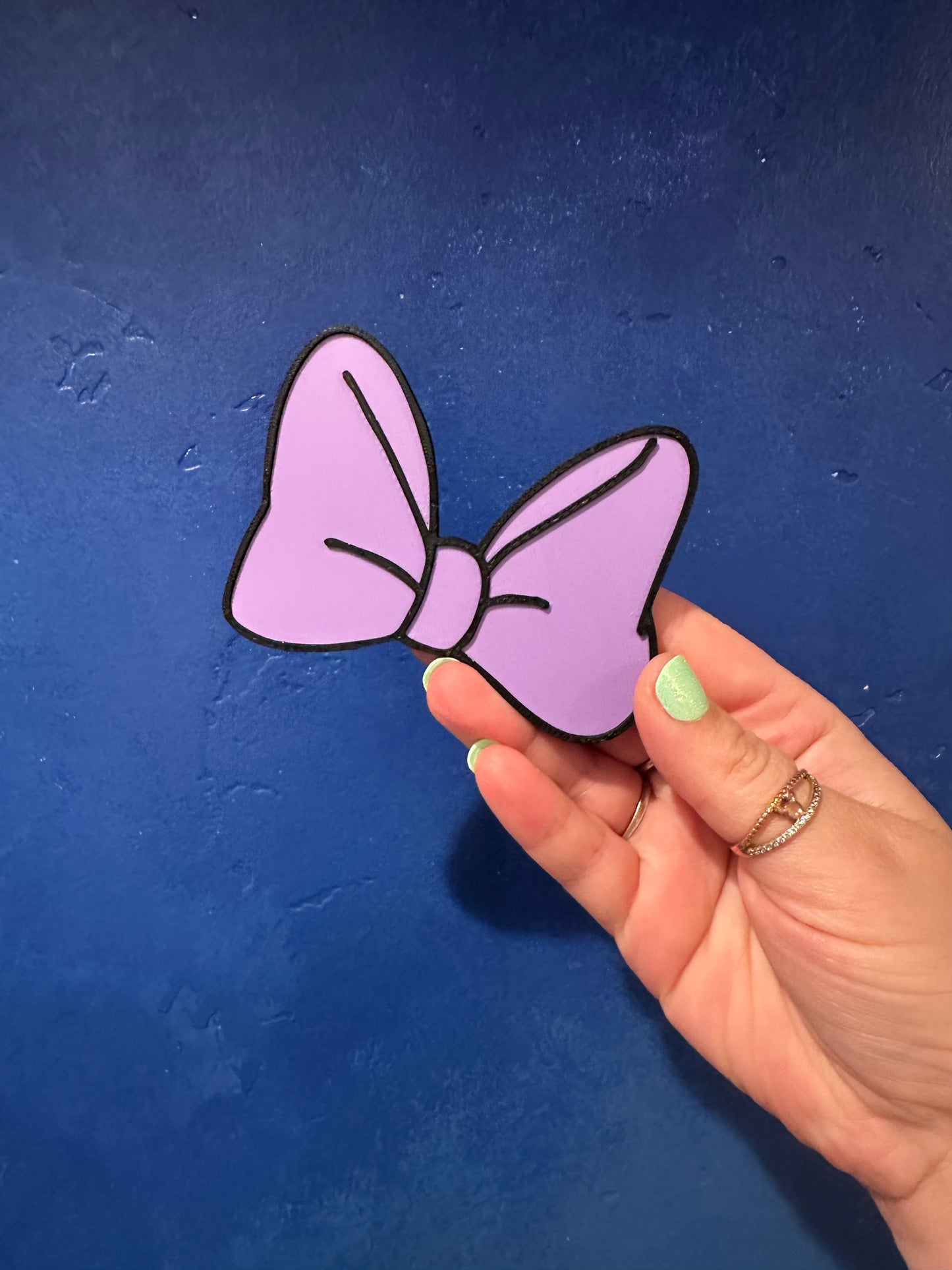 Big Cartoon Bow Hair Barrette