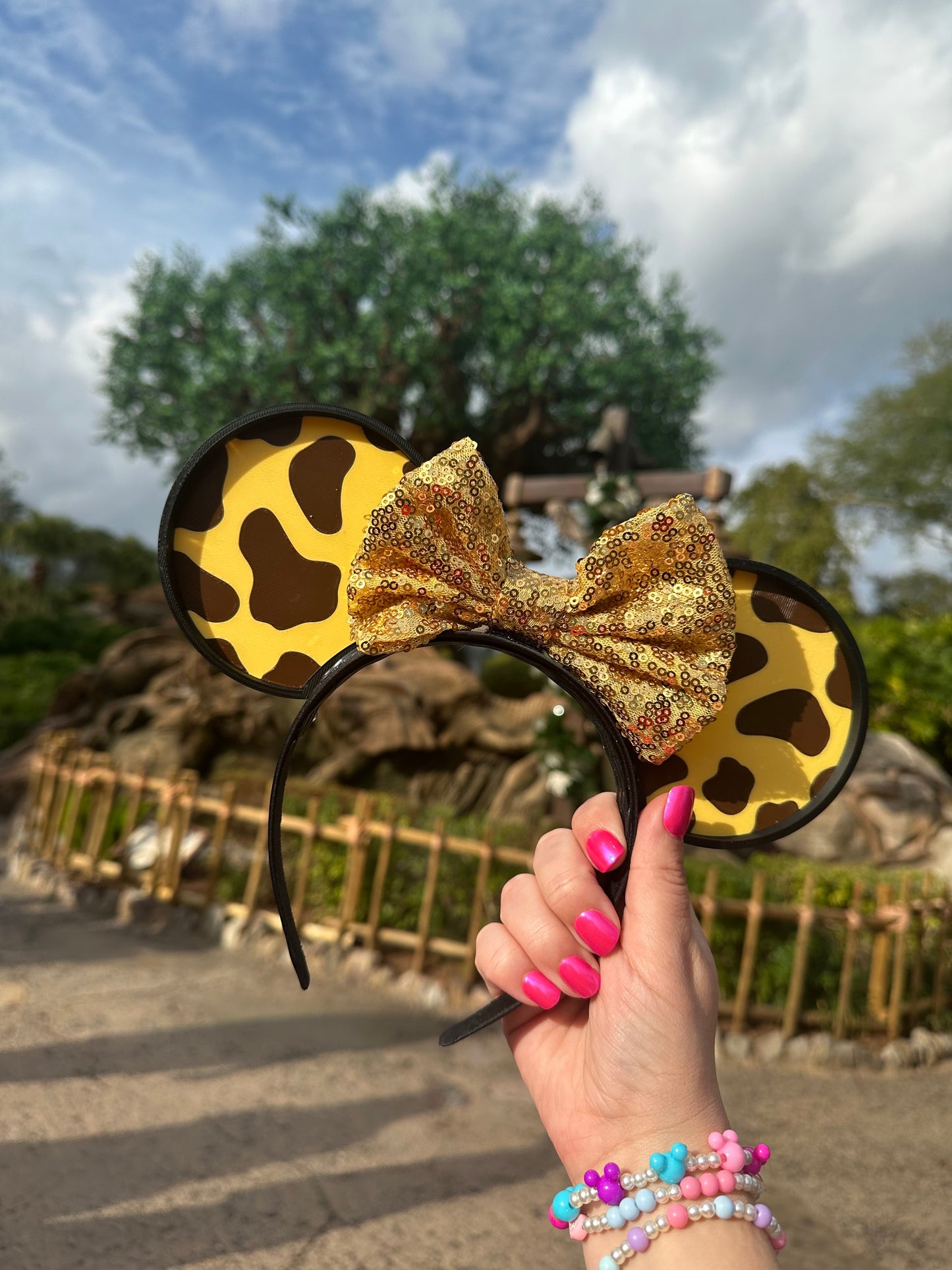 Animal Safari Mouse Ears Headband - 3D printed