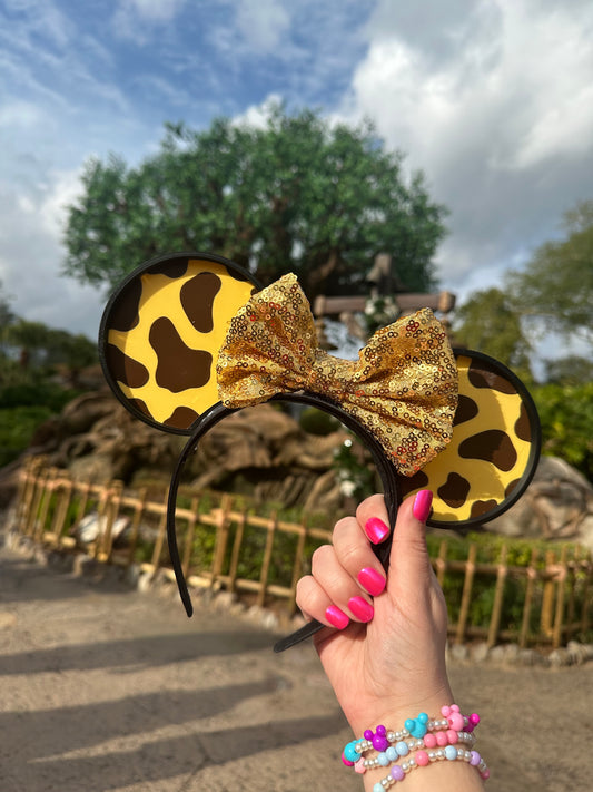 Animal Safari Mouse Ears Headband - 3D printed