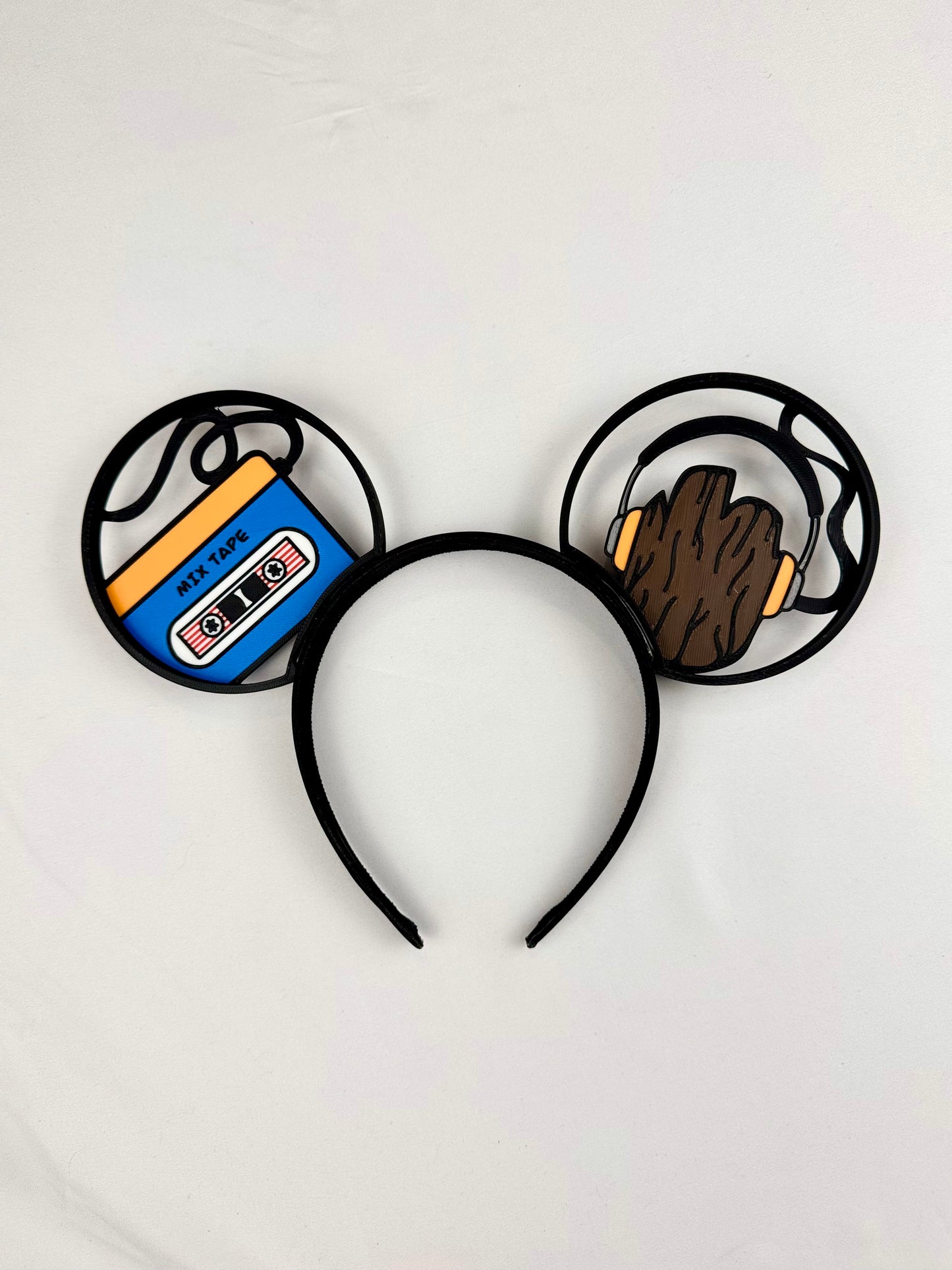Mix Tape Mouse Ears Headband - 3d printed
