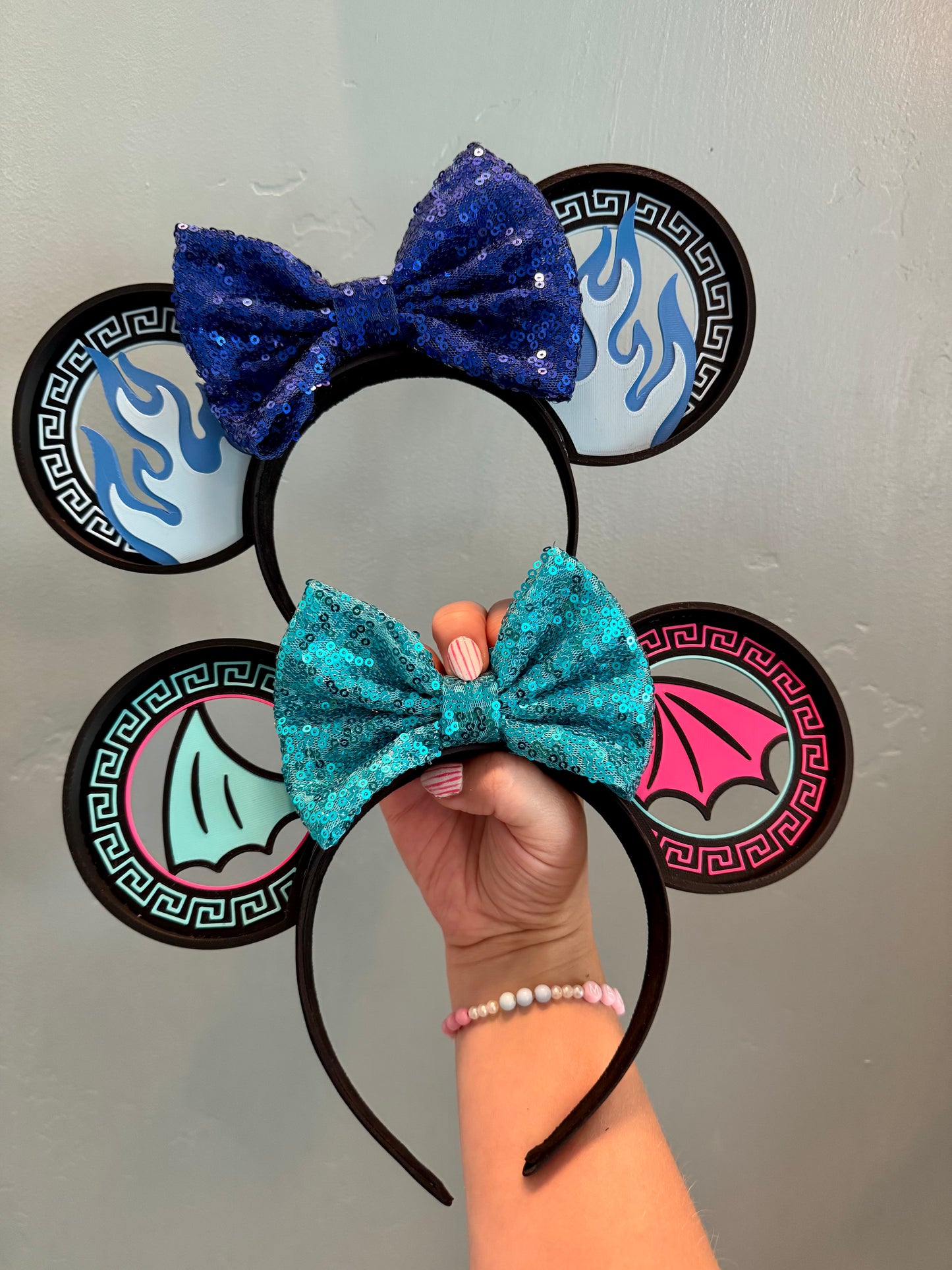 Lord of the Underworld Minions Mouse Ears Headband - 3d printed