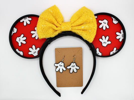 Main Mouse Set - Mouse ears and earrings