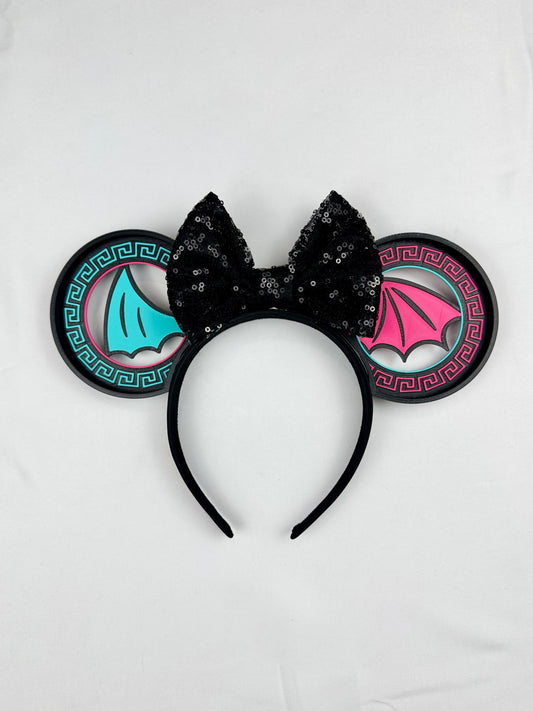Lord of the Underworld Minions Mouse Ears Headband - 3d printed