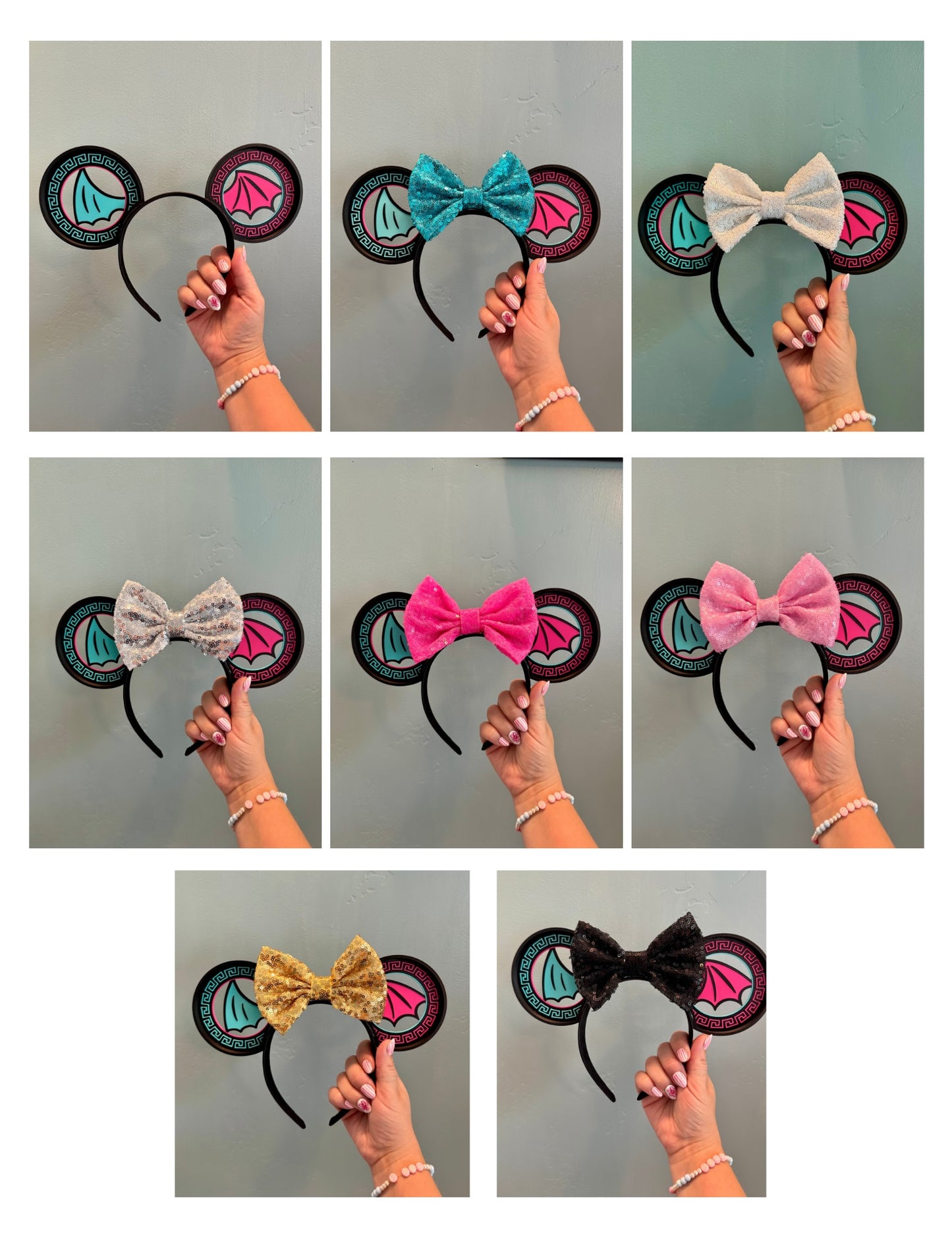 Lord of the Underworld Minions Mouse Ears Headband - 3d printed