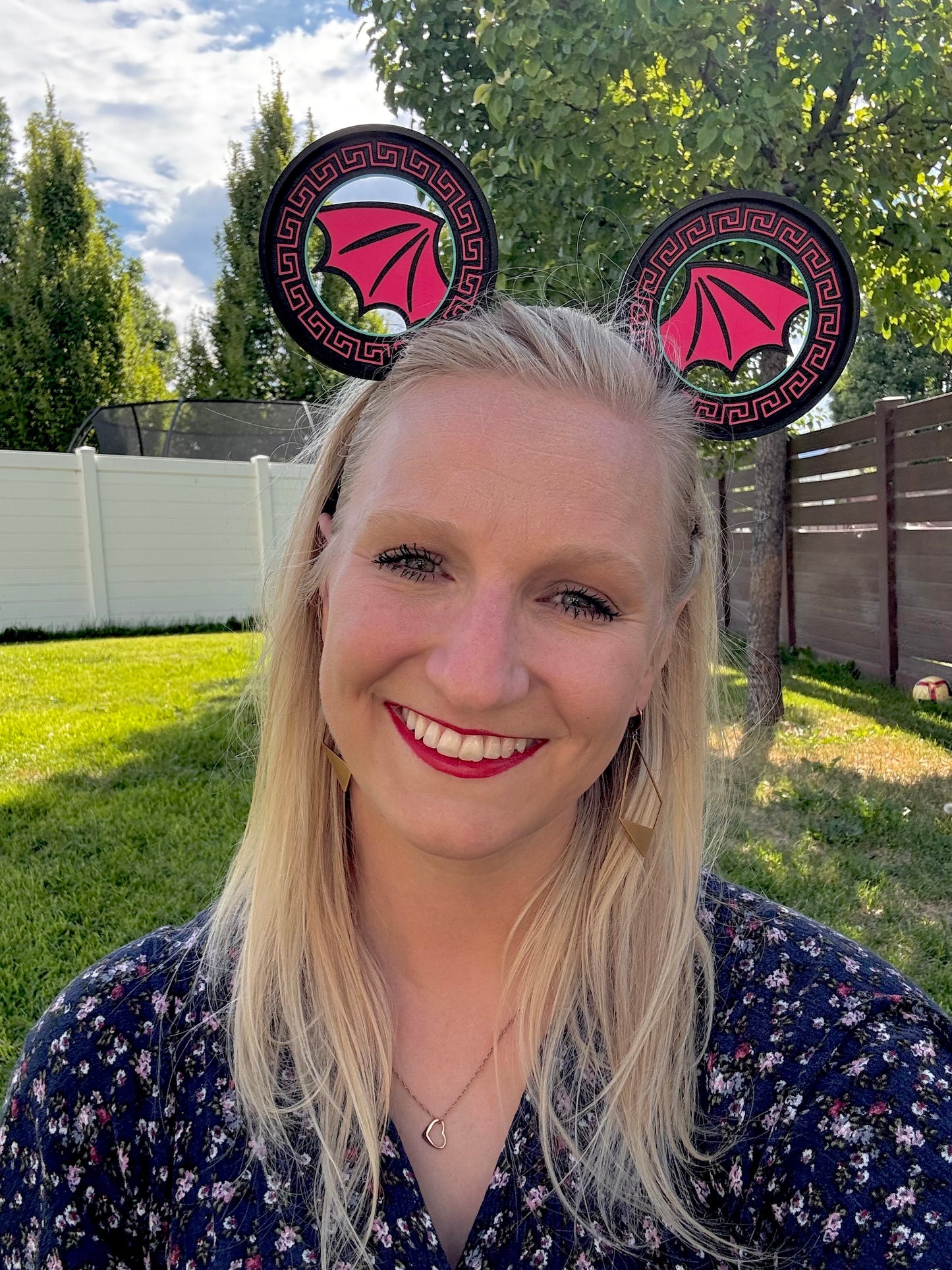 Lord of the Underworld Minions Mouse Ears Headband - 3d printed