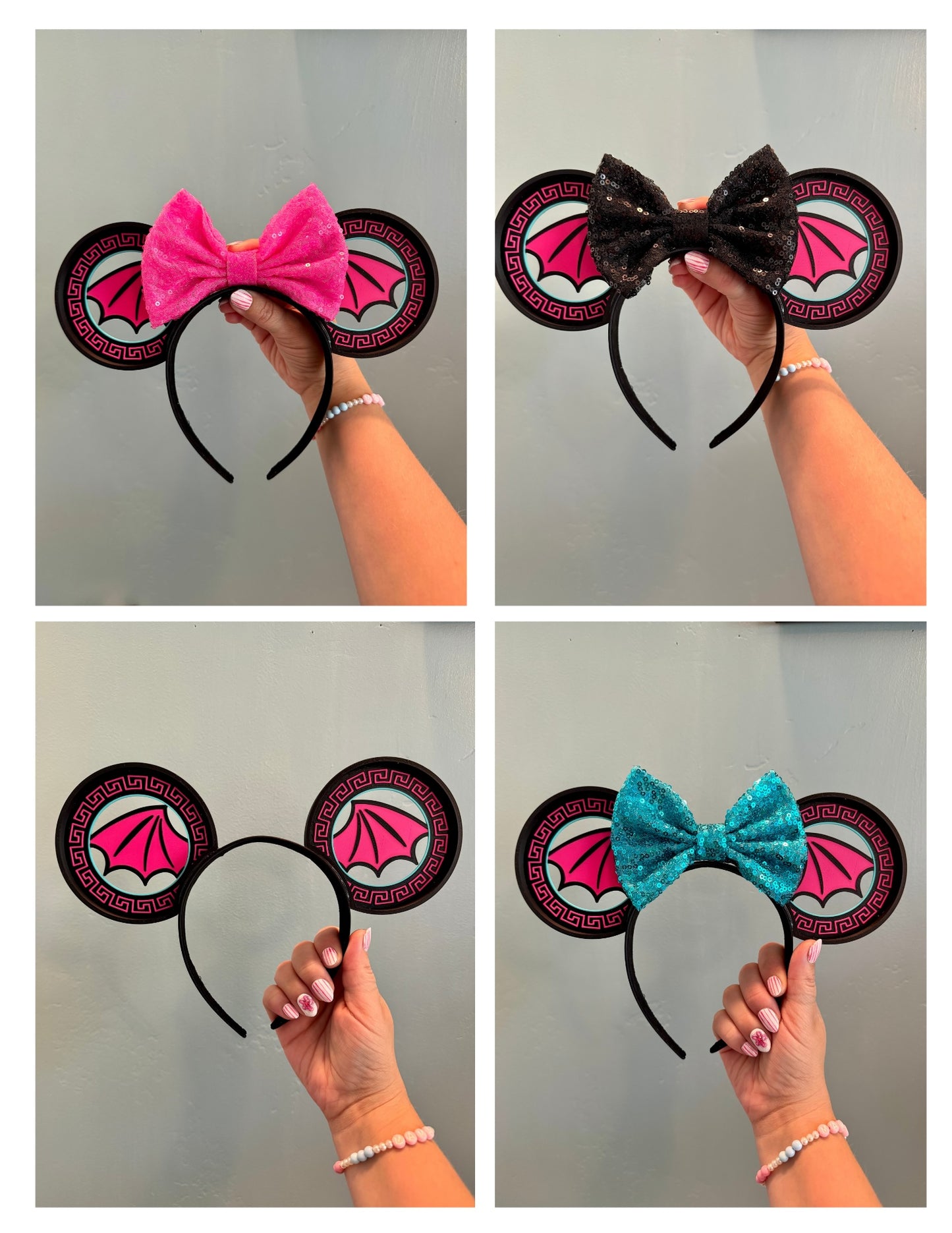 Lord of the Underworld Minions Mouse Ears Headband - 3d printed
