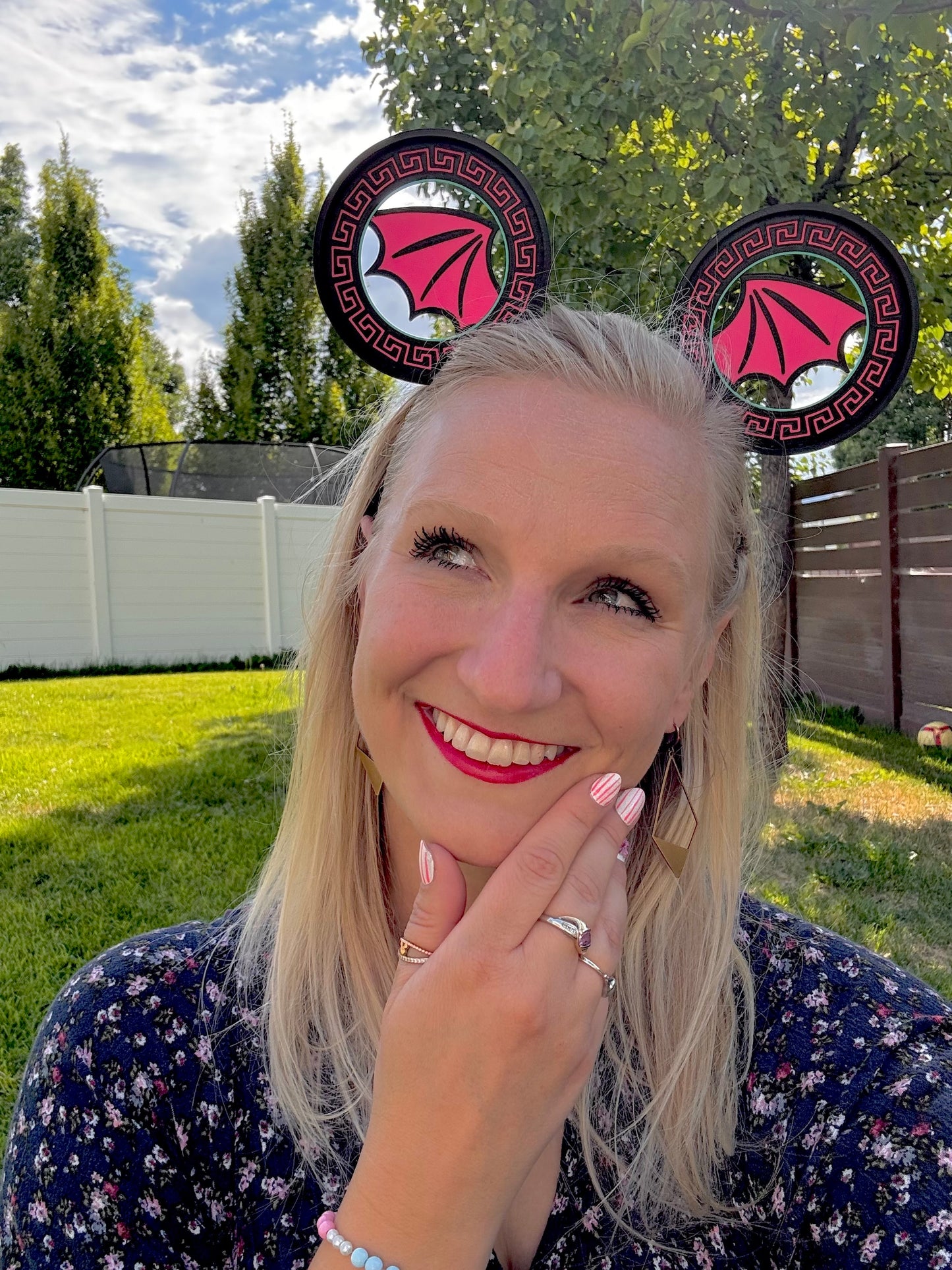 Lord of the Underworld Minions Mouse Ears Headband - 3d printed