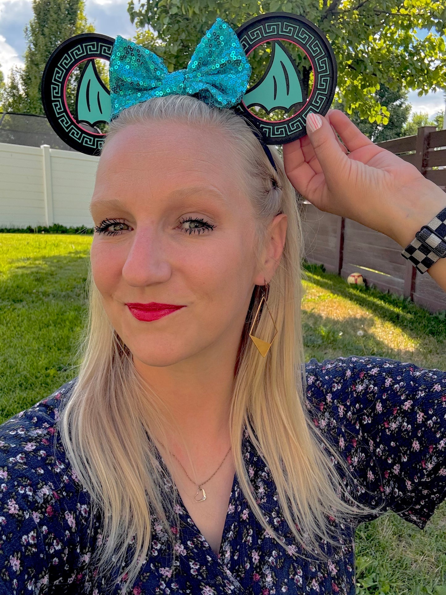 Lord of the Underworld Minions Mouse Ears Headband - 3d printed