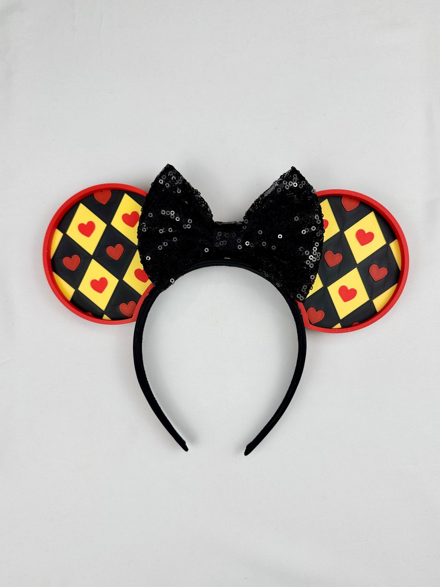 Off With Their Head Mouse Ears Headband - 3d printed