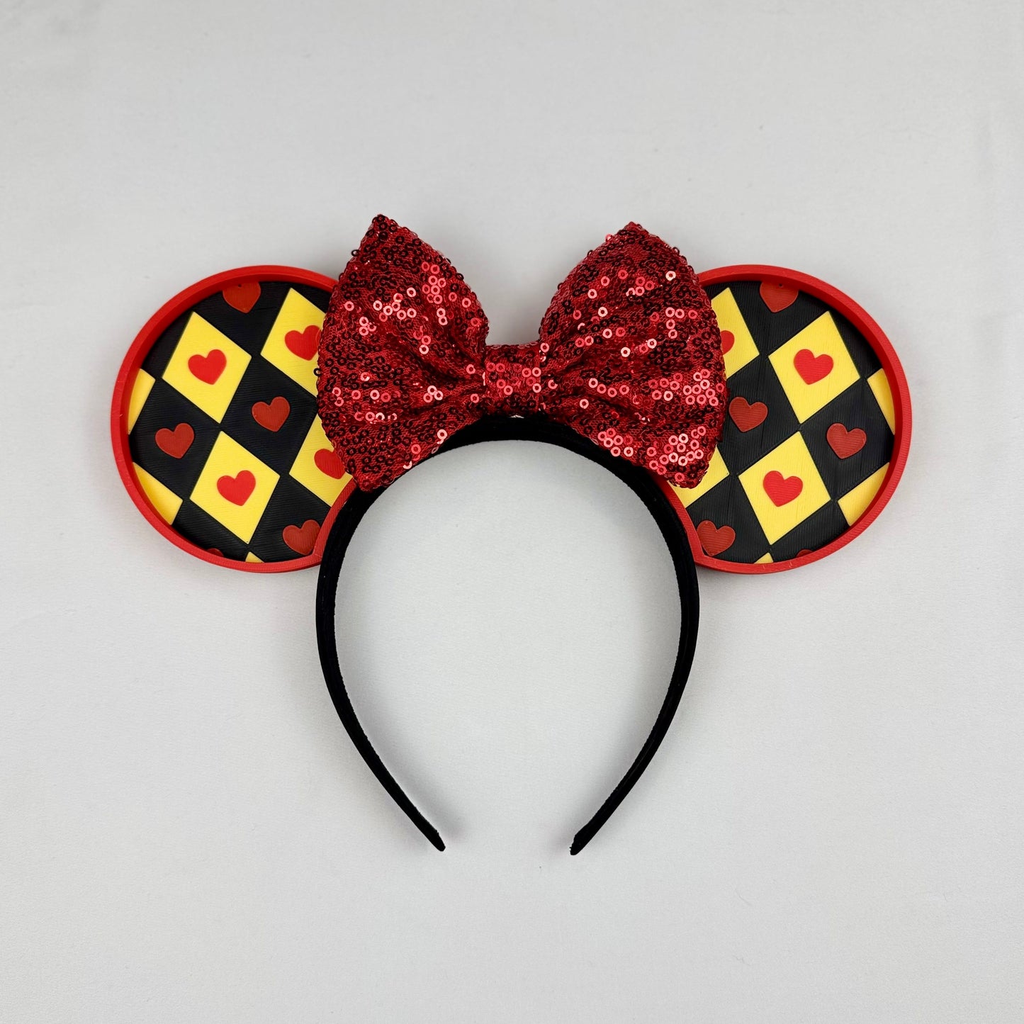 Off With Their Head Mouse Ears Headband - 3d printed