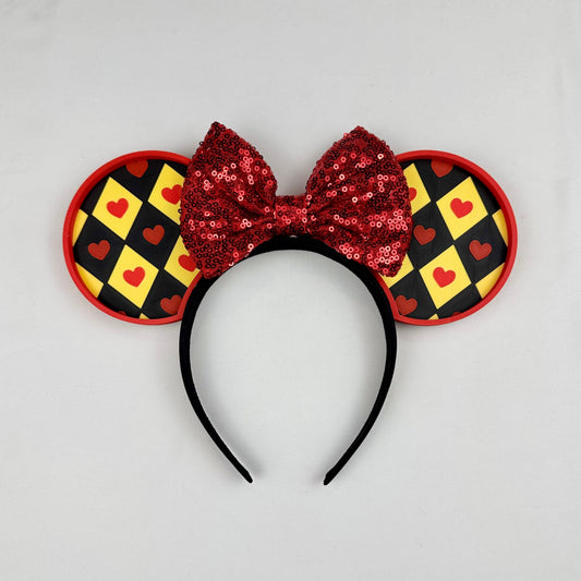 Off With Their Head Mouse Ears Headband - 3d printed