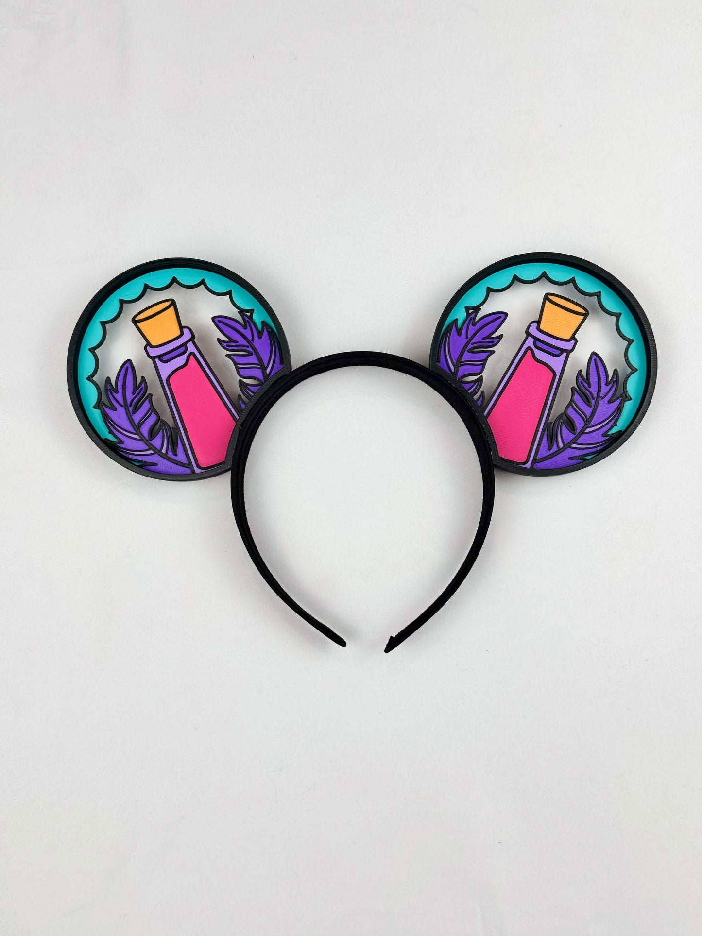 Pull The Lever Mouse Ears Headband - 3d printed