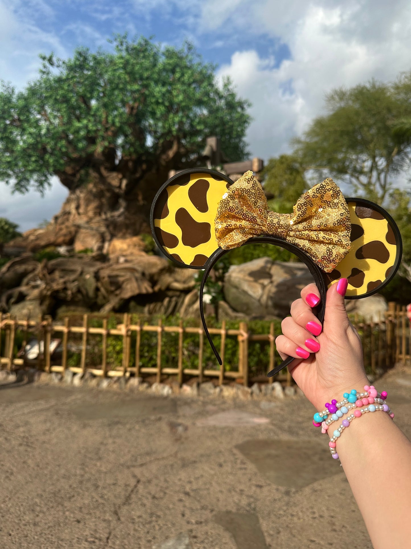 Animal Safari Mouse Ears Headband - 3D printed