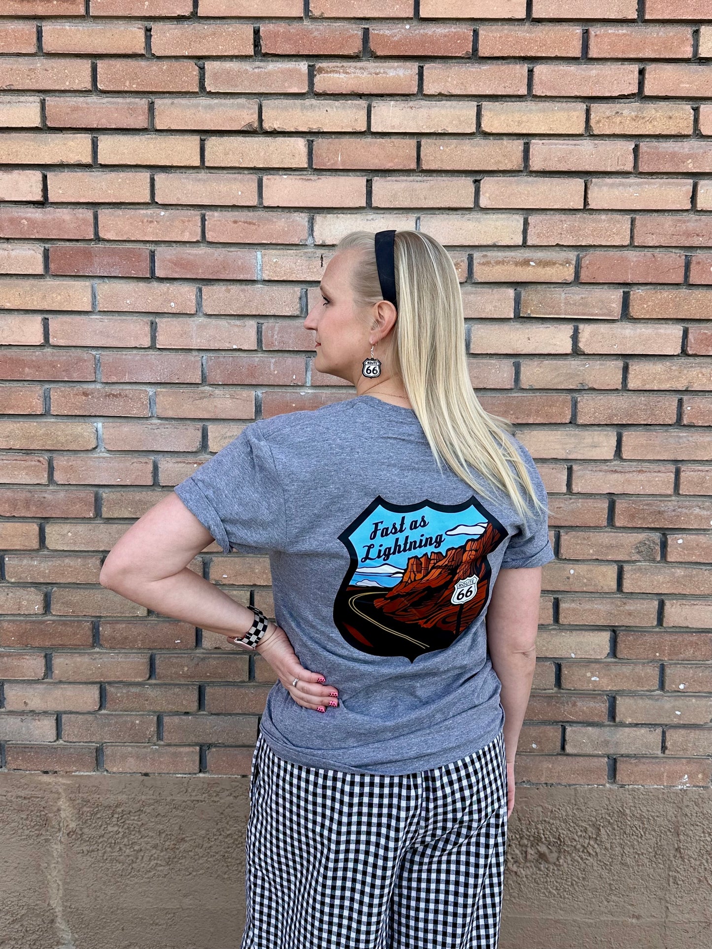 Route 66 Fast as Lightning T-shirt