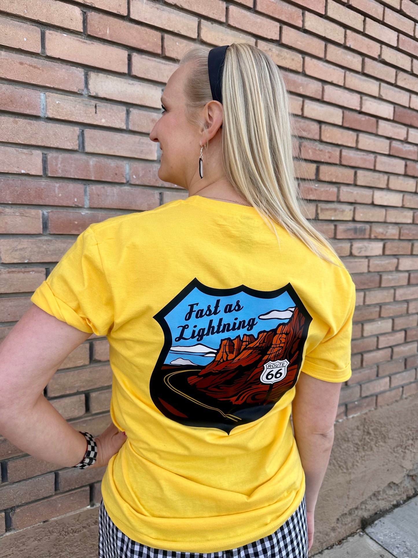 Route 66 Fast as Lightning T-shirt