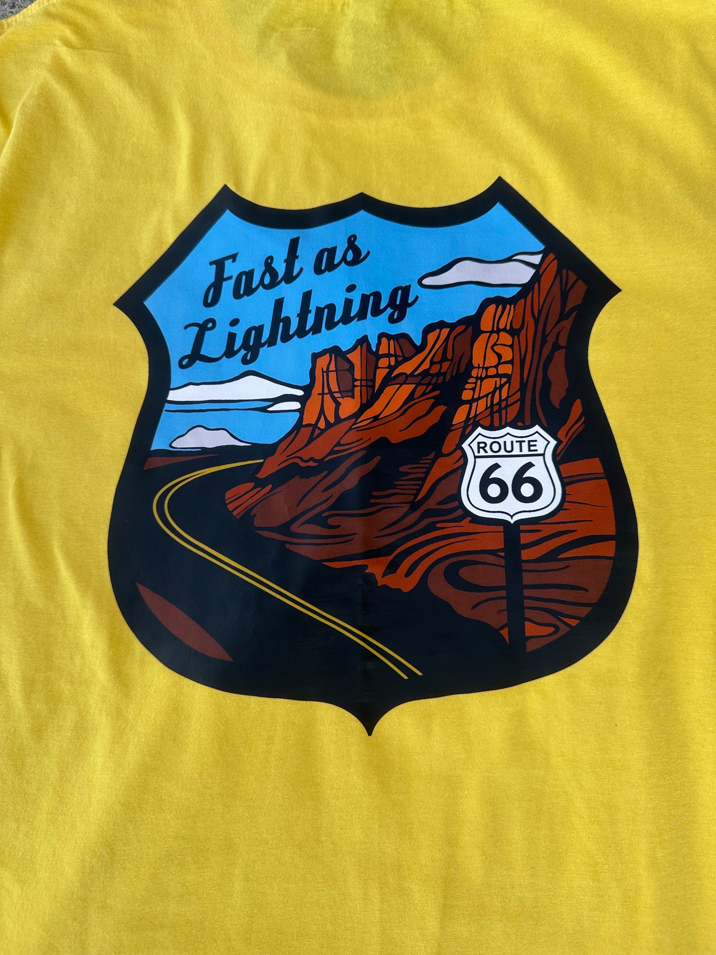Route 66 Fast as Lightning T-shirt
