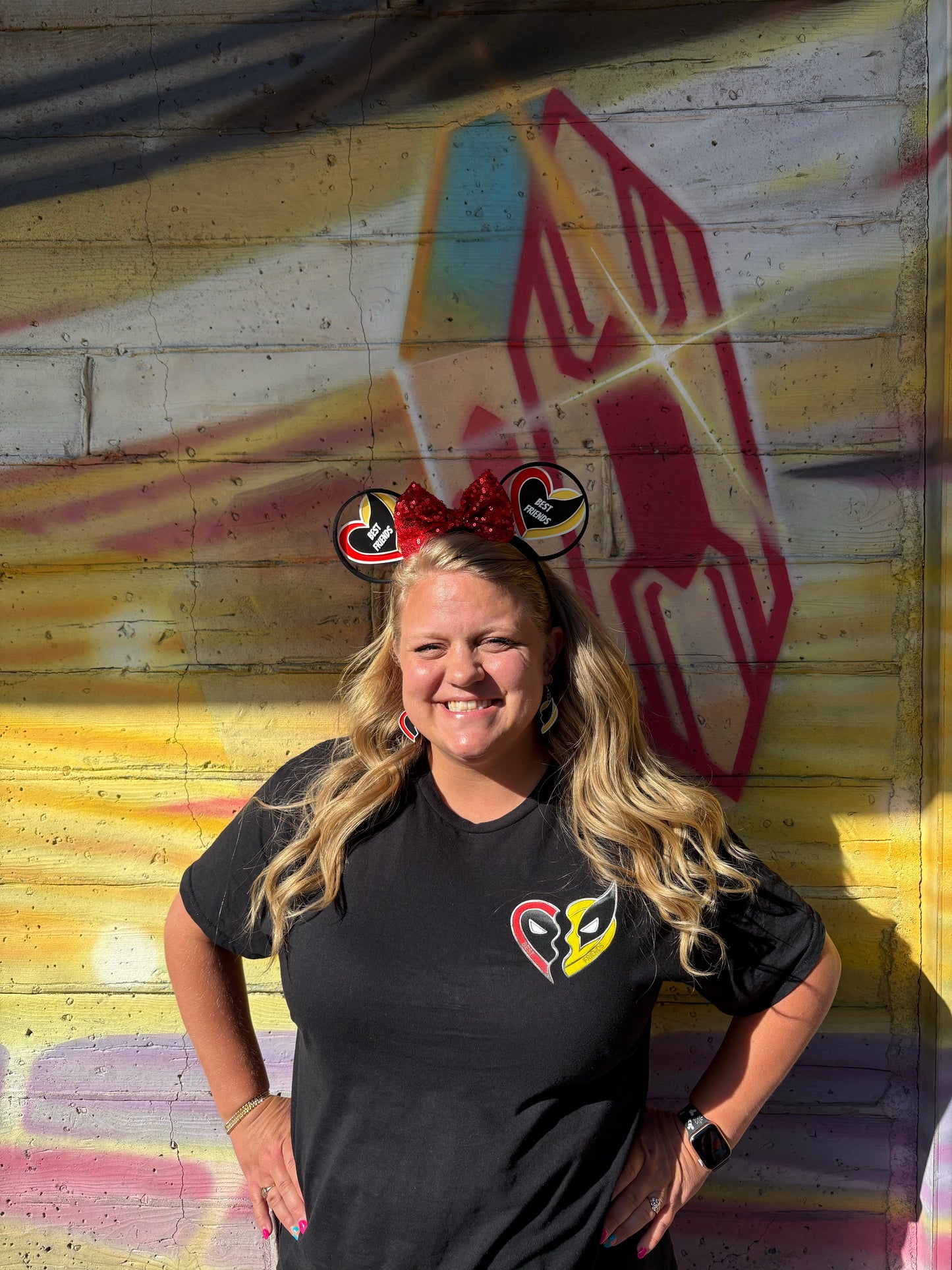 Best Friends Mouse Ears AND Earrings - 3D Printed