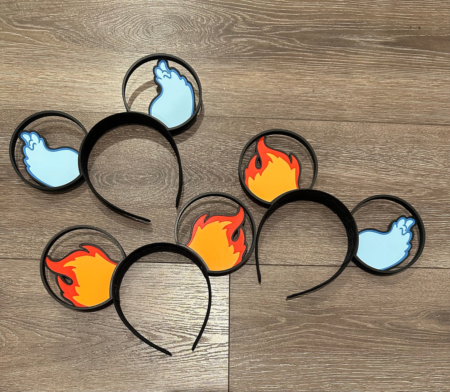 Elements Mouse Ears - 3D printed - 3 options