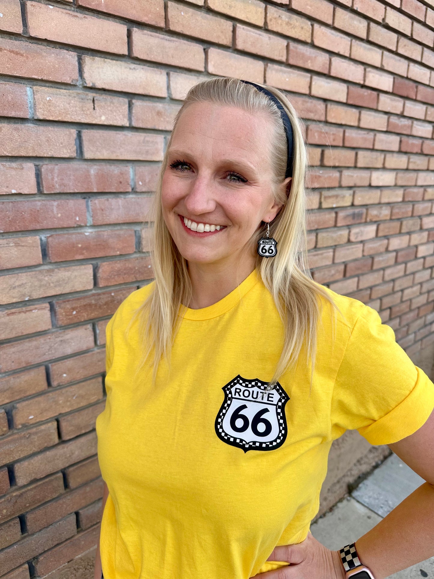 Route 66 Fast as Lightning T-shirt - multiple colors