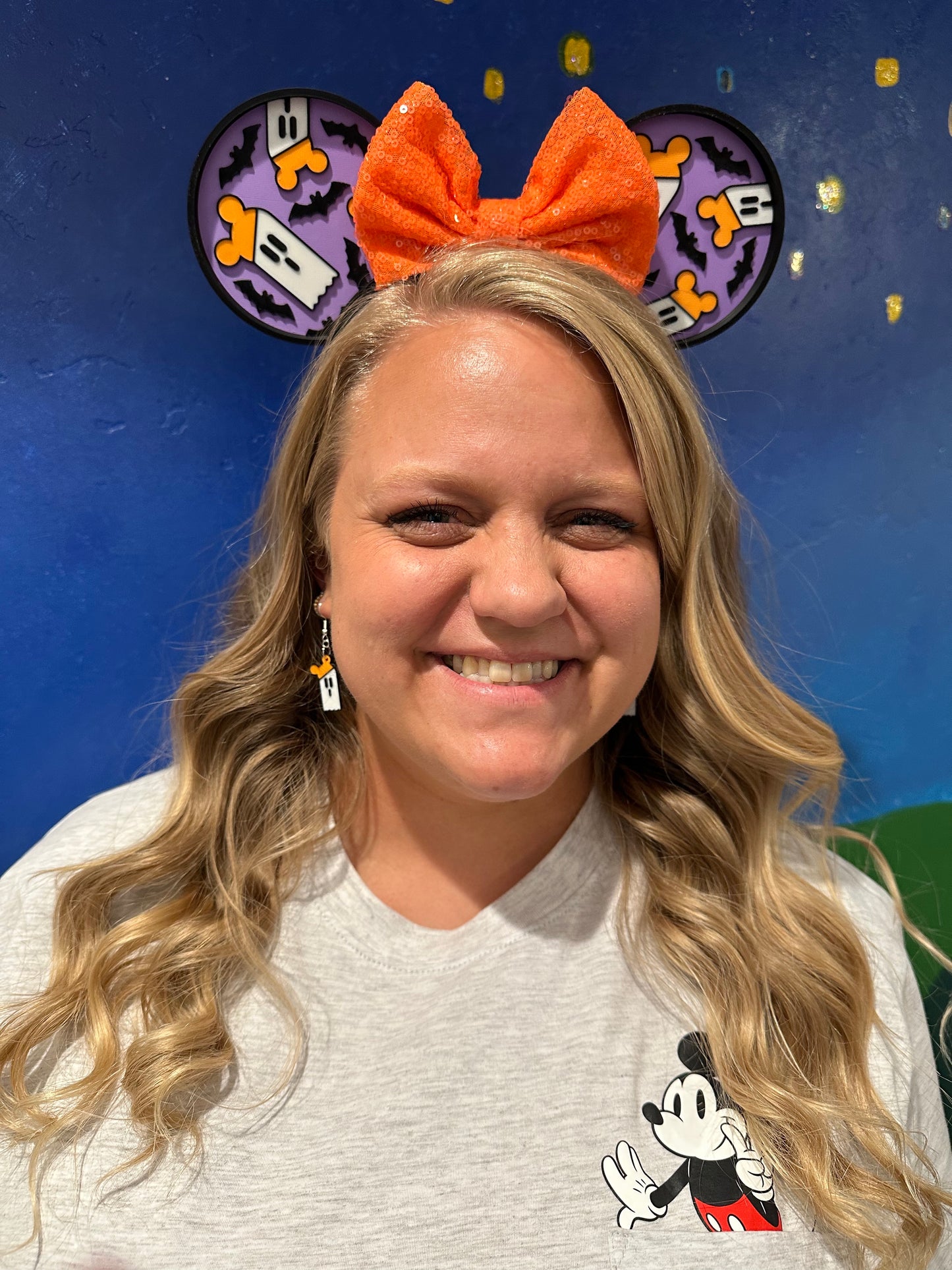 Happy Haunts Earrings - 3d printed