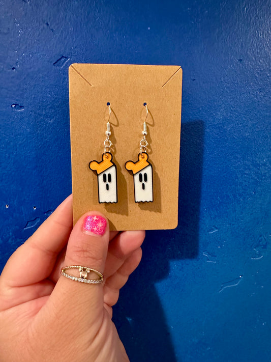 Happy Haunts Earrings - 3d printed