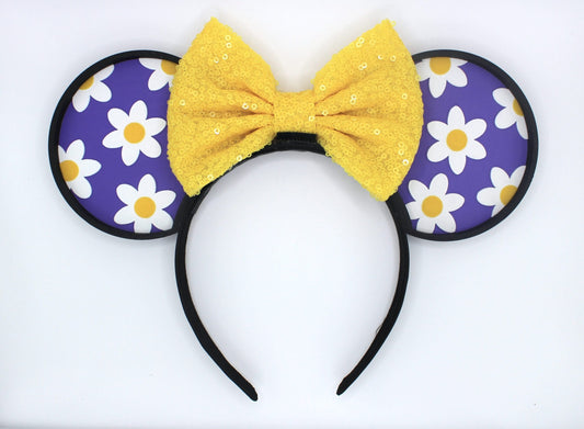 Daisy Girl - Cute 3D Printed Mouse Ears - Pink, Purple or Turquoise