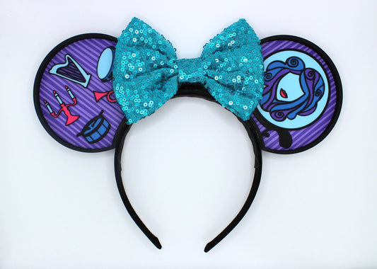 Haunted Fortune Teller Mouse Ears Headband - 3d printed