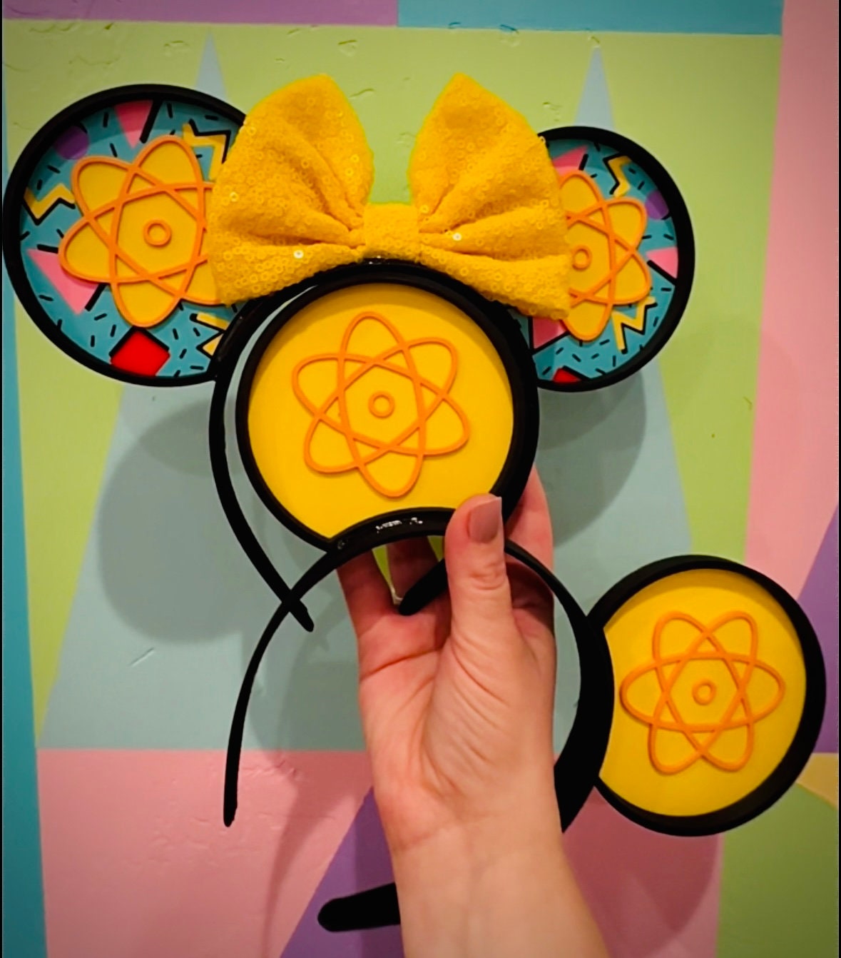 Eye to Eye- Cute 3D Mouse Ears