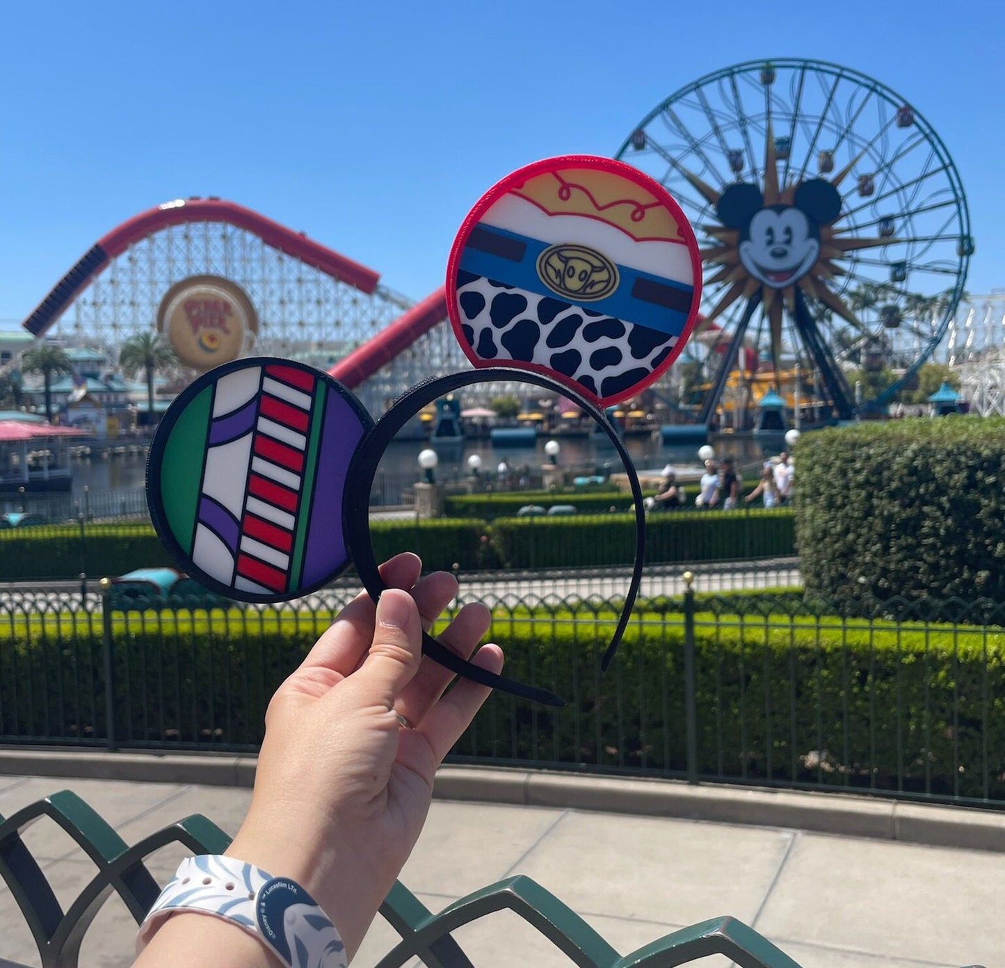 Space Ranger and Cowgirl Mouse Ears - 3D printed