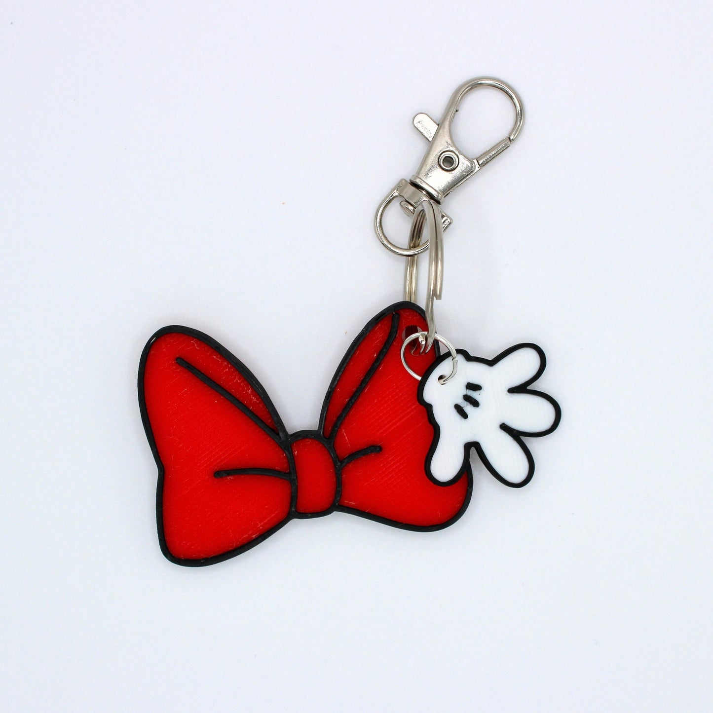 Mr and Mrs Mouse keychain - 3D printed