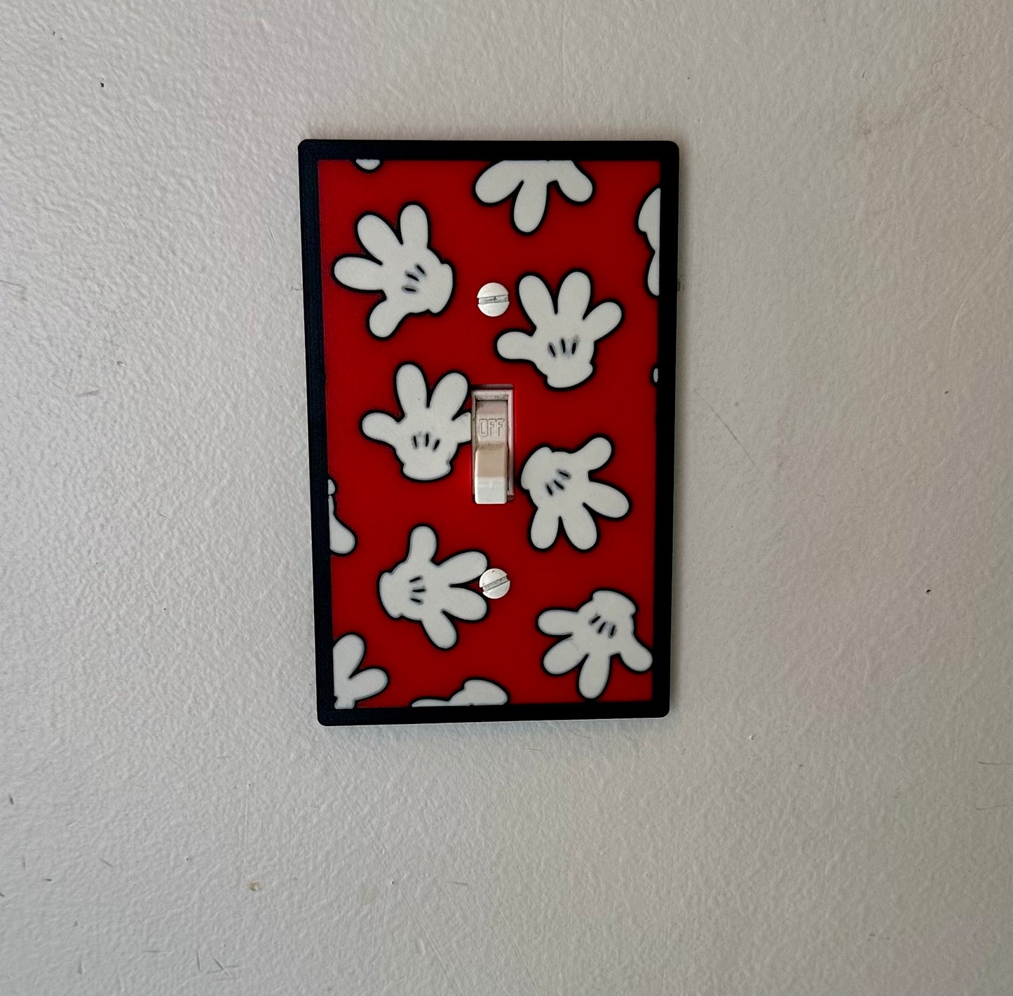 Main Mouse Outlet/Light Cover - 3d printed