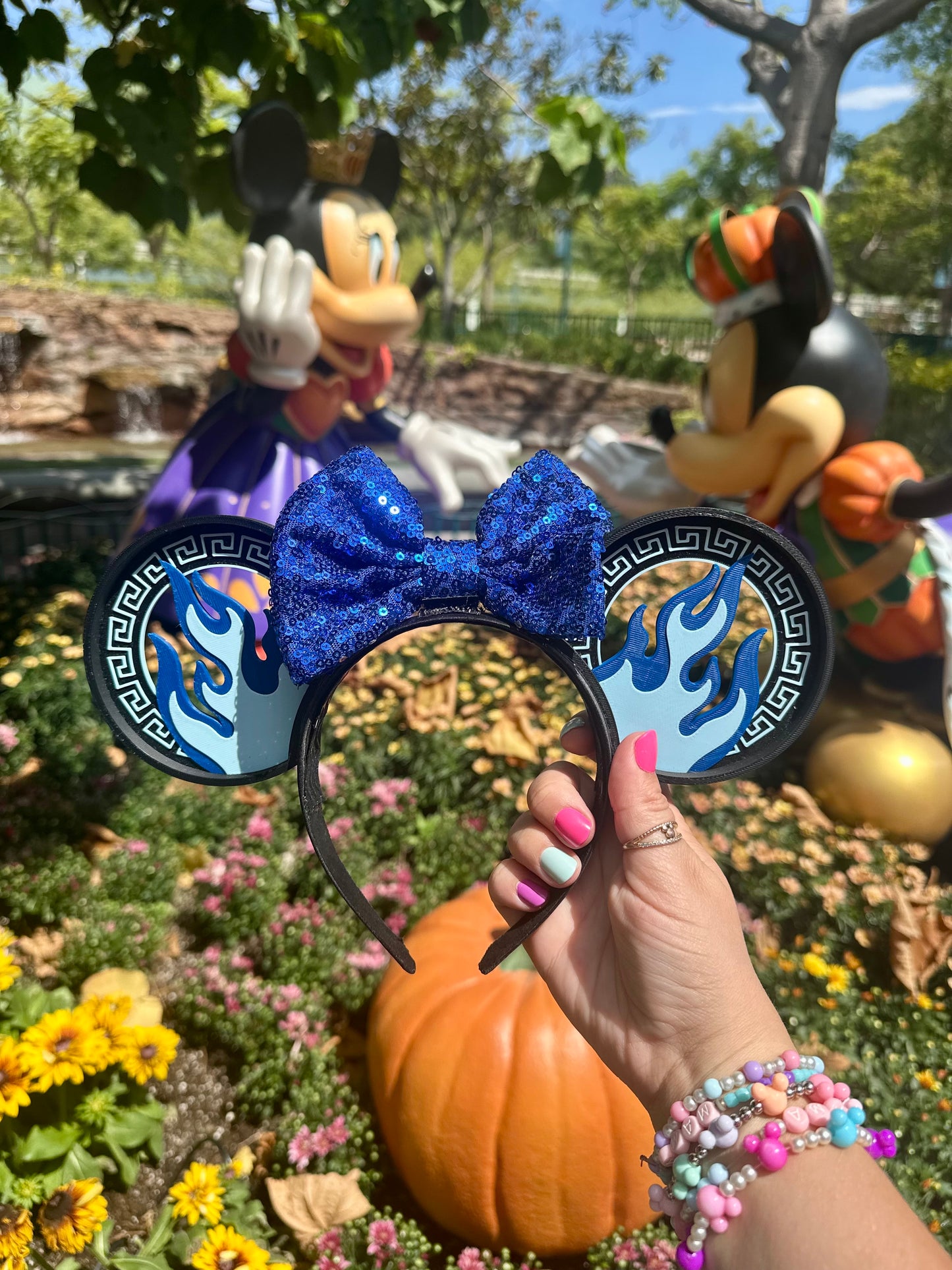 Lord of the Underworld Mouse Ears Headband - 3d printed