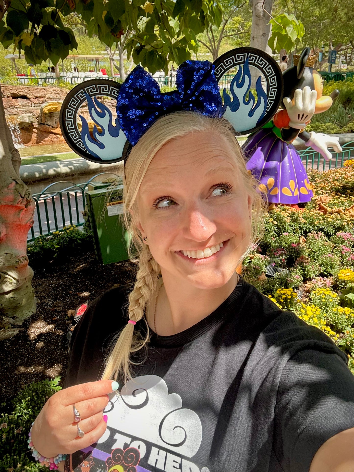 Lord of the Underworld Mouse Ears Headband - 3d printed