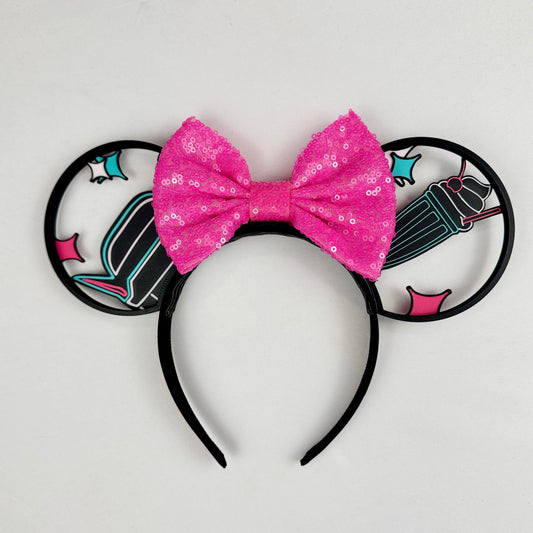 V8 Cafe Mouse Ears Headband - 3D printed