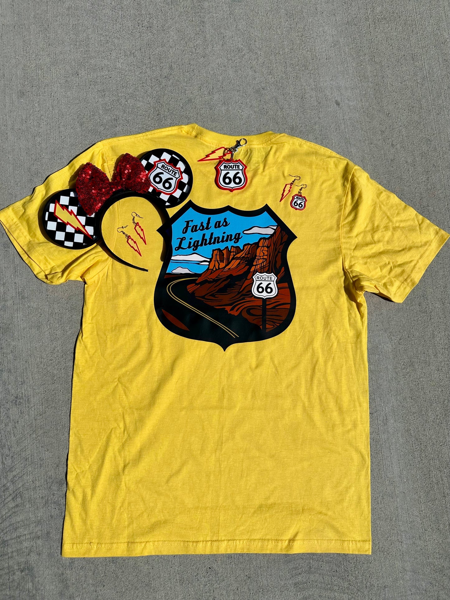Route 66 Fast as Lightning T-shirt